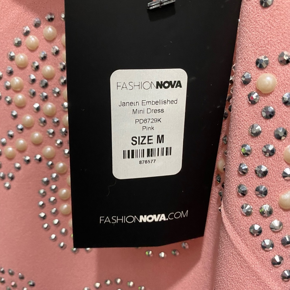Pretty pink fashion nova dress